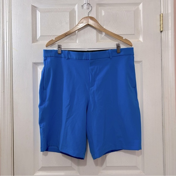 NIKE Shorts Men's Dri-Fit Blue Size 36 Golf Sporty Athletics - Picture 1 of 8